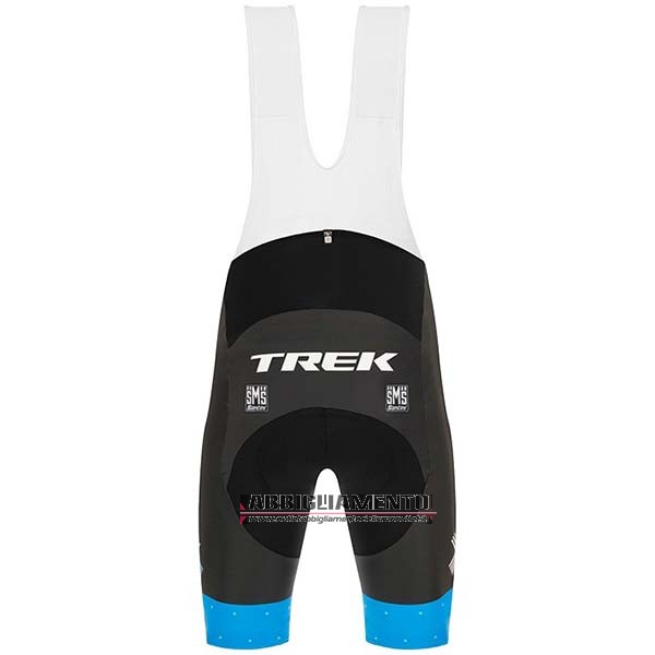 Abbigliamento Trek Nero 2020 Manica Corta e Pantaloncino Con Bretelle Blu - Clicca l'immagine per chiudere